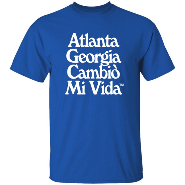 Atlanta Georgia Cambio Mi Vida Hoodie Josef Martinez Atlanta Georgia Cambio Mi Vida Hoodie Josef Martinez