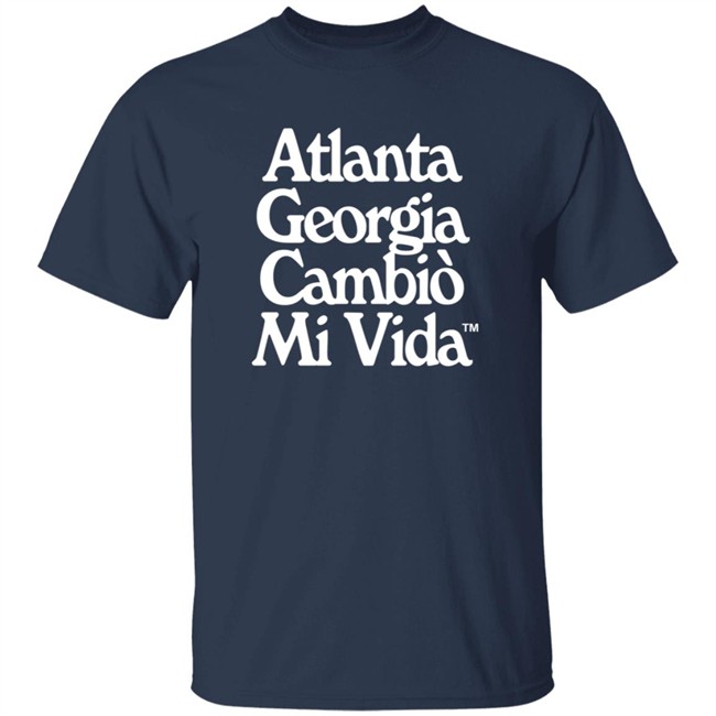 Atlanta Georgia Cambio Mi Vida Hoodie Josef Martinez Atlanta Georgia Cambio Mi Vida Hoodie Josef Martinez