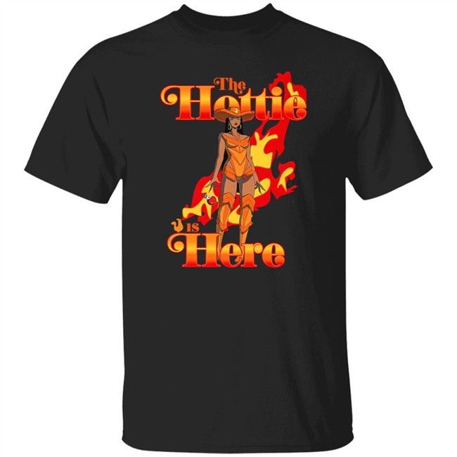 Popeyes X Megan Thee Stallion Merch The Hottie Is Here Fire Shirt Hottie Sauce Tina Snow