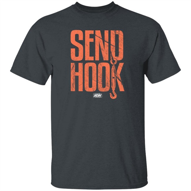 AEW Shop Send Hook Shirt AEW Shop Send Hook Shirt