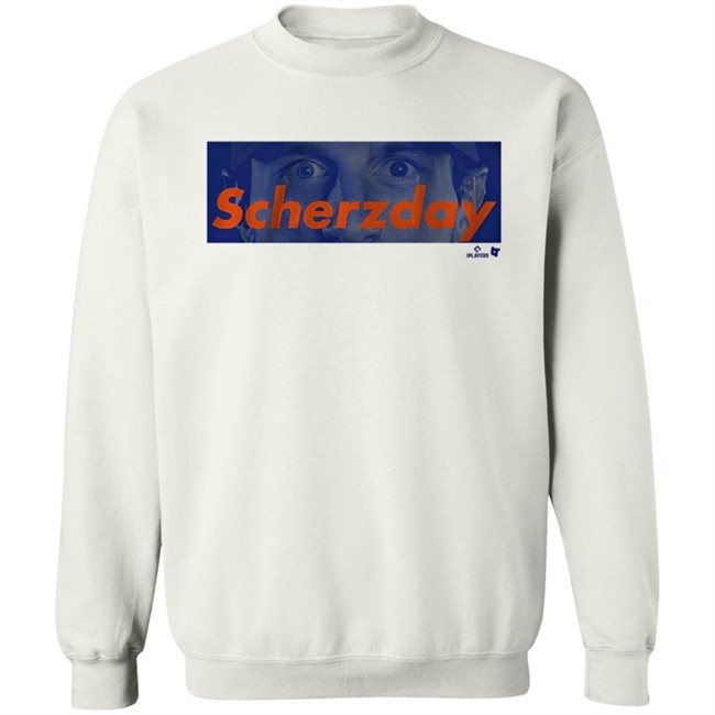 BreakingT Max Scherzer Scherzday New York T Shirt BreakingT Max Scherzer Scherzday New York T Shirt
