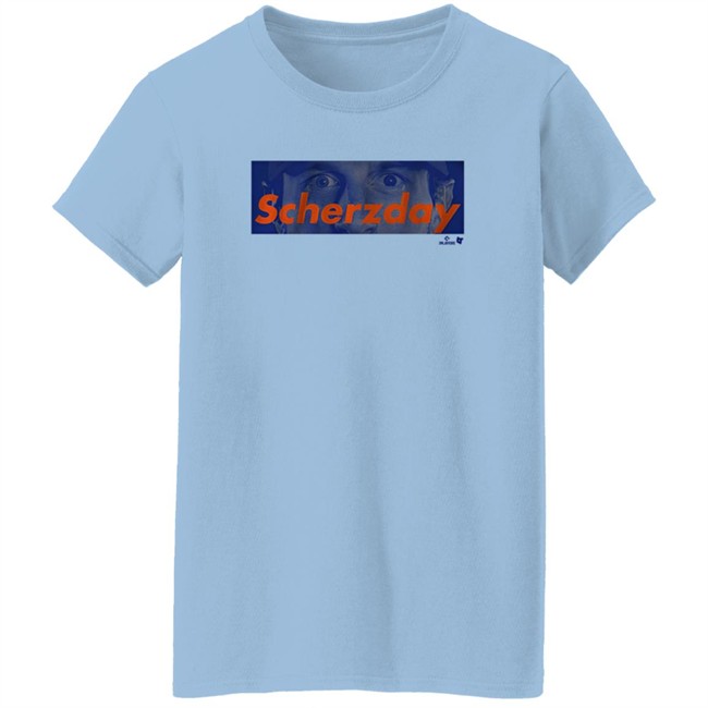 BreakingT Max Scherzer Scherzday New York T Shirt BreakingT Max Scherzer Scherzday New York T Shirt