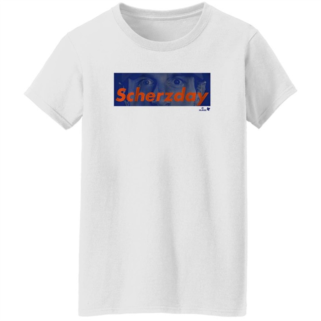 BreakingT Max Scherzer Scherzday New York T Shirt BreakingT Max Scherzer Scherzday New York T Shirt