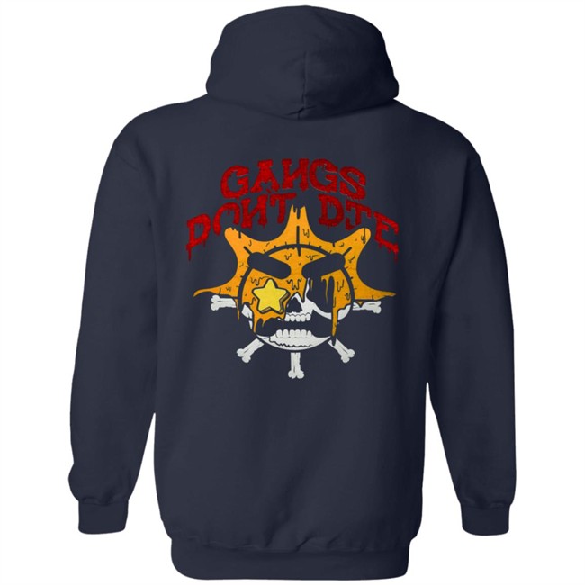 Glo Gang Merch Gangs Don't Die Hoodie Glo Gang Merch Gangs Don't Die Hoodie