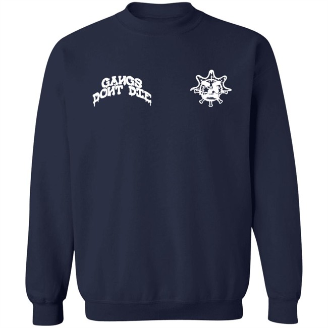 Glo Gang Merch Gangs Don't Die Hoodie Glo Gang Merch Gangs Don't Die Hoodie