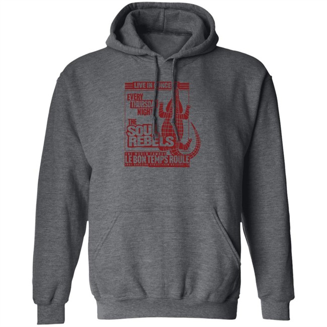 The Soul Rebels Merch The Soul Rebels Live At Le Bon Temps Tee Shirt The Soul Rebels Merch The Soul Rebels Live At Le Bon Temps Tee Shirt