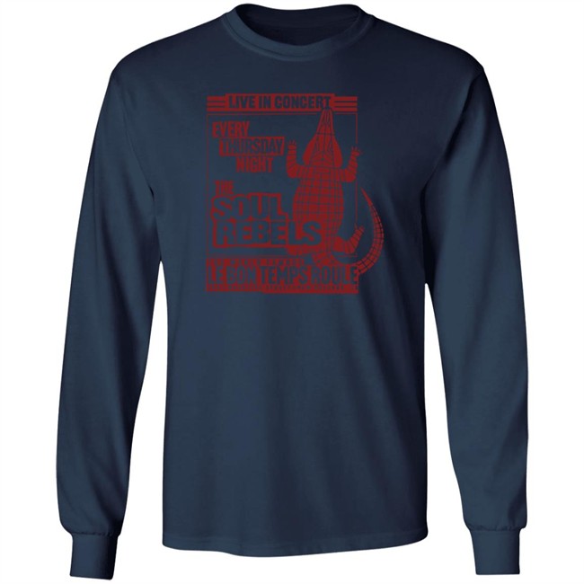 The Soul Rebels Merch The Soul Rebels Live At Le Bon Temps Tee Shirt The Soul Rebels Merch The Soul Rebels Live At Le Bon Temps Tee Shirt