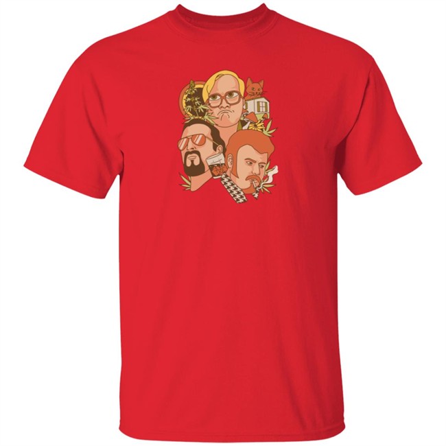 Trailer Park Boys Merch Black Unisex Faces Tee Shirt Trailer Park Boys Merch Black Unisex Faces Tee Shirt