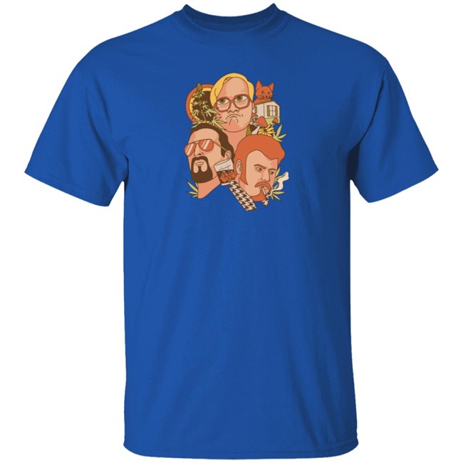 Trailer Park Boys Merch Black Unisex Faces Tee Shirt Trailer Park Boys Merch Black Unisex Faces Tee Shirt