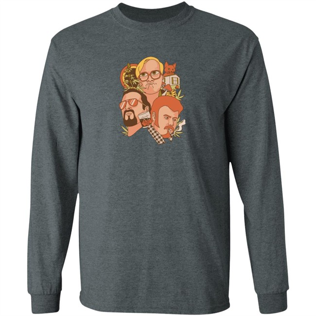 Trailer Park Boys Merch Black Unisex Faces Tee Shirt Trailer Park Boys Merch Black Unisex Faces Tee Shirt