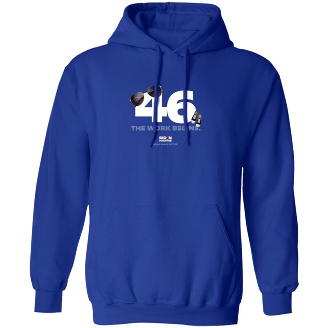 Biden Harris 46 The Work Begins T Shirt Biden Harris 46 The Work Begins T Shirt