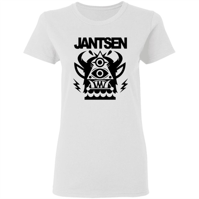 Jantsen Merch Monster White T Shirt Jantsen Merch Monster White T Shirt