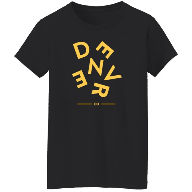 Abstract Denver Jumble T Shirt Abstract Denver Jumble T Shirt