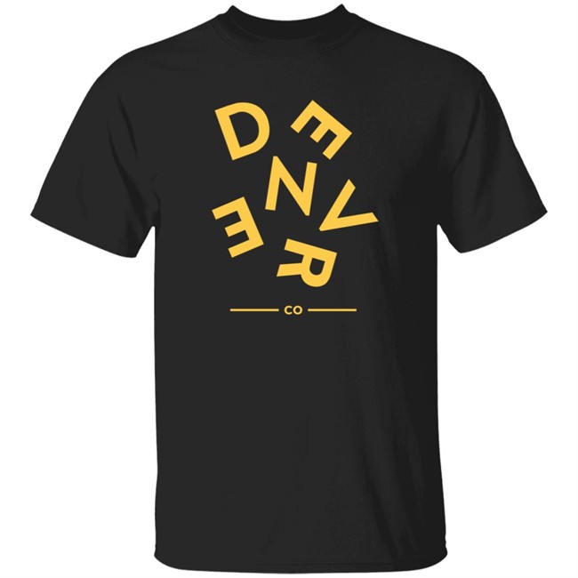 Abstract Denver Jumble T Shirt Abstract Denver Jumble T Shirt