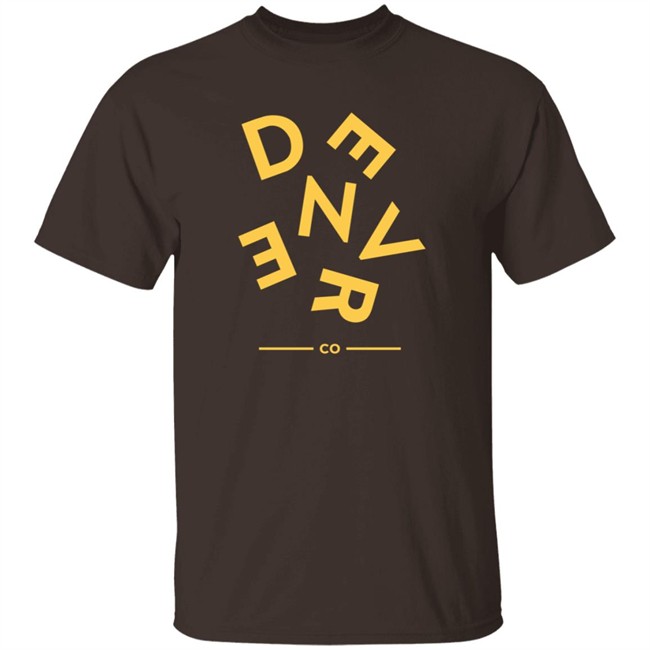 Abstract Denver Jumble T Shirt Abstract Denver Jumble T Shirt