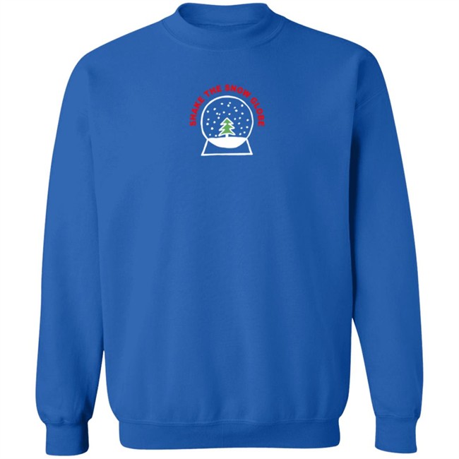 Russ Merch Snowglobe Crewneck Sweatshirt Shake The Snow Globe Russ Merch Snowglobe Crewneck Sweatshirt Shake The Snow Globe