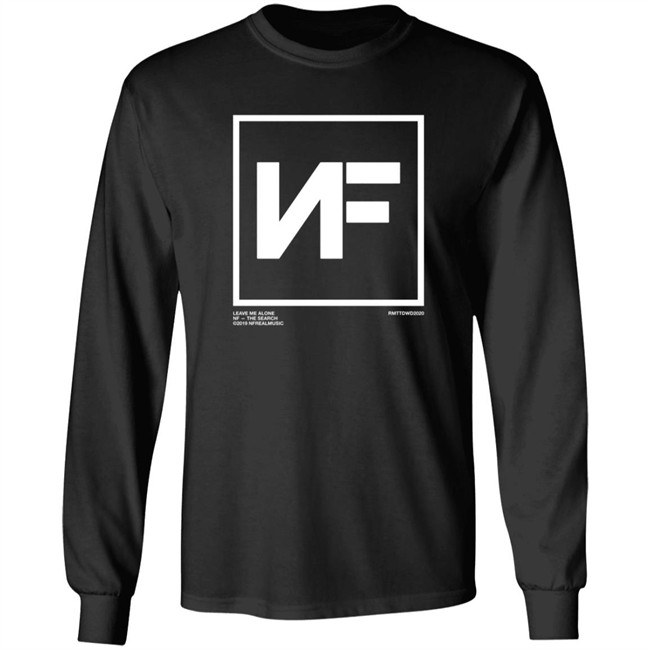Nf Merch Leave Me Alone Logo Shirt Nf Merch Leave Me Alone Logo Shirt