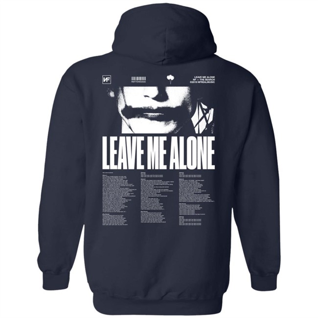 Nf Merch Leave Me Alone Logo Shirt Nf Merch Leave Me Alone Logo Shirt