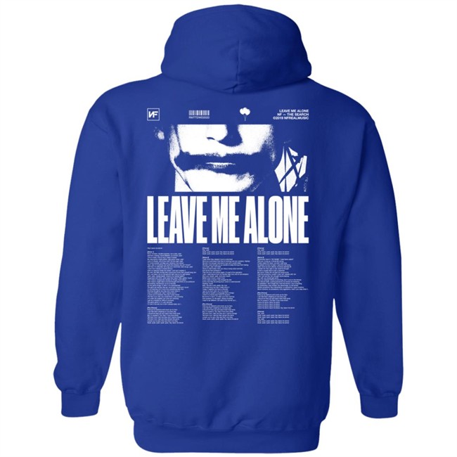 Nf Merch Leave Me Alone Logo Shirt Nf Merch Leave Me Alone Logo Shirt