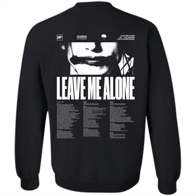 Nf Merch Leave Me Alone Logo Shirt Nf Merch Leave Me Alone Logo Shirt