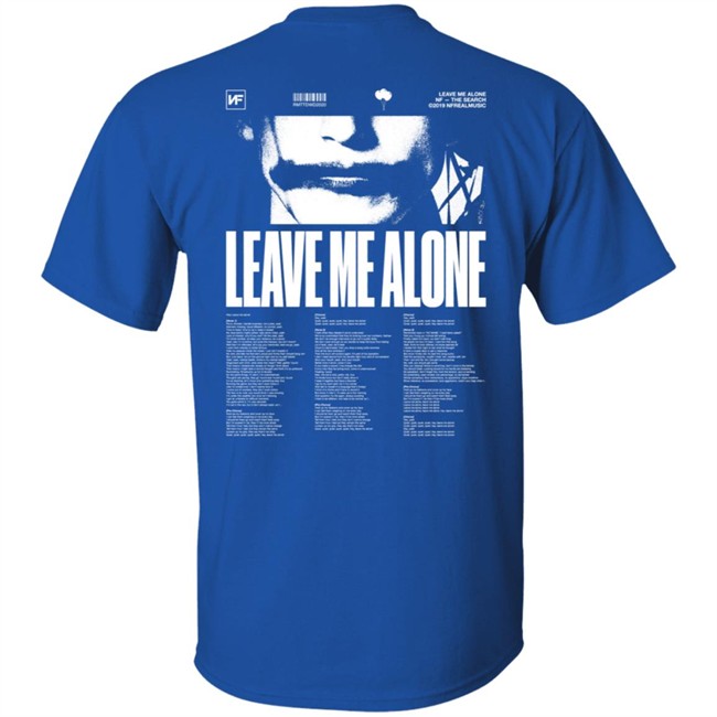 Nf Merch Leave Me Alone Logo Shirt Nf Merch Leave Me Alone Logo Shirt