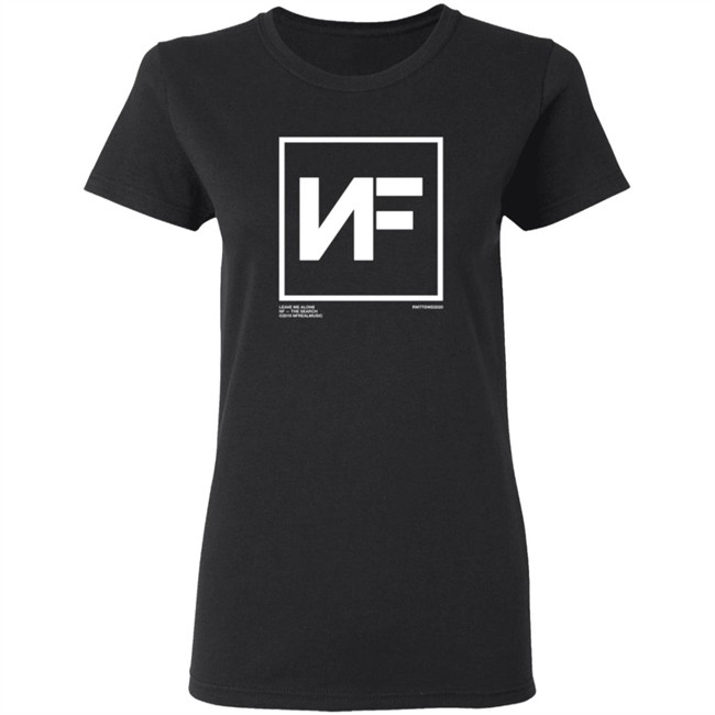 Nf Merch Leave Me Alone Logo Shirt Nf Merch Leave Me Alone Logo Shirt