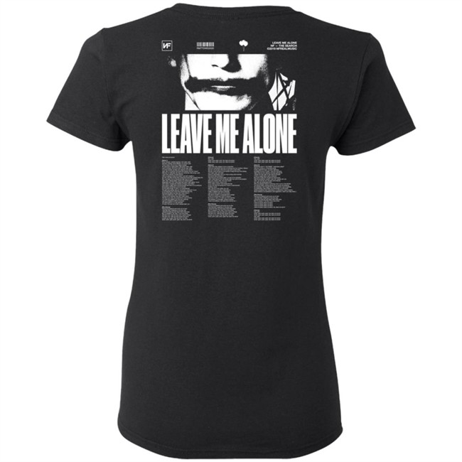 Nf Merch Leave Me Alone Logo Shirt Nf Merch Leave Me Alone Logo Shirt