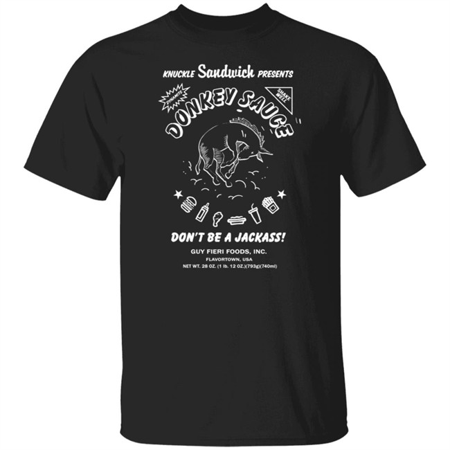 Guy Fieri Merchandise Donkey Sauce Tee Shirt