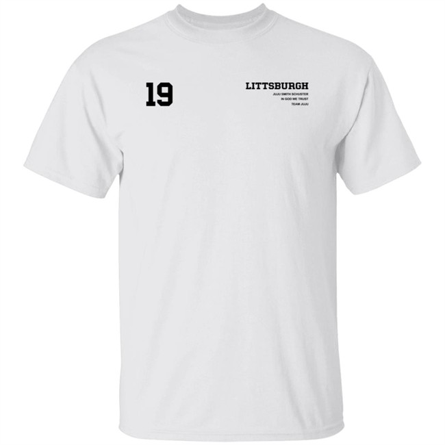 Littsburgh White Tee Shirt