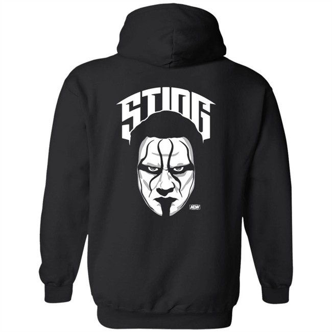 ShopAEW All Elite Wrestling Sting The Icon Hoodie
