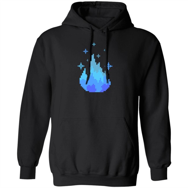 Sapnap Shop Christmas Fire Black Hoodie