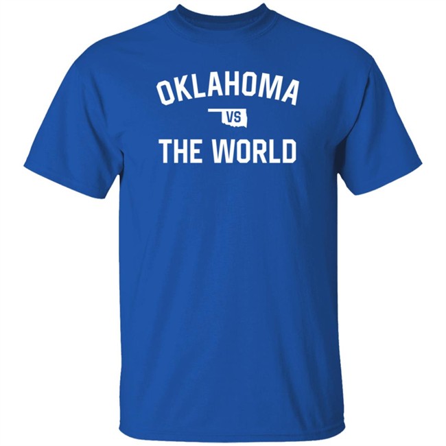 Oklahoma Vs The World Shop District Signature State Shirt Oklahoma Vs The World Shop District Signature State Shirt