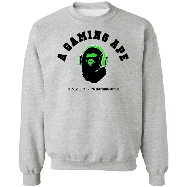 Razer X Bape A Gaming Ape Shirt Razer X Bape A Gaming Ape Shirt