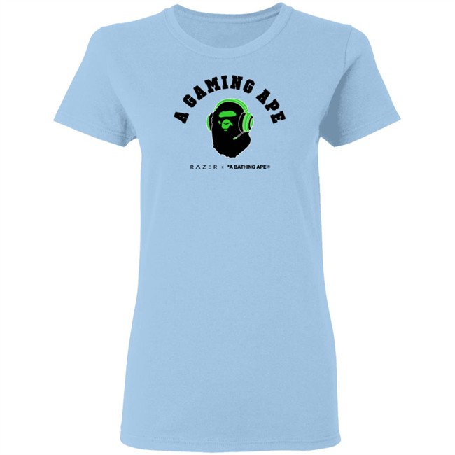 Razer X Bape A Gaming Ape Shirt Razer X Bape A Gaming Ape Shirt