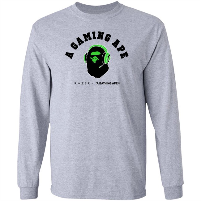 Razer X Bape A Gaming Ape Shirt Razer X Bape A Gaming Ape Shirt