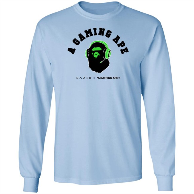 Razer X Bape A Gaming Ape Shirt Razer X Bape A Gaming Ape Shirt