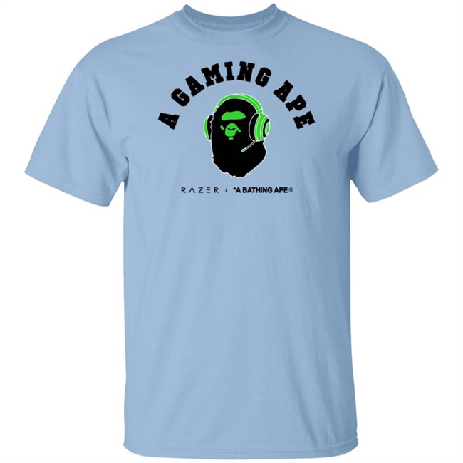 Razer X Bape A Gaming Ape Shirt Razer X Bape A Gaming Ape Shirt