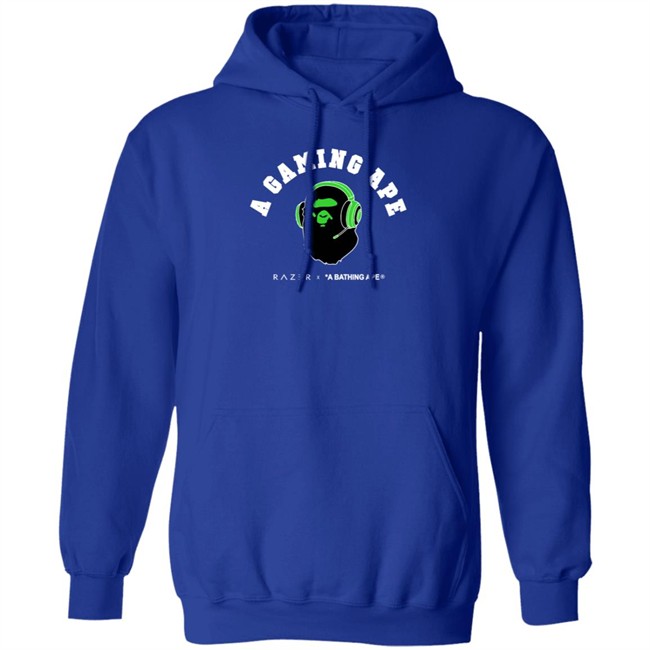 Razer X Bape A Gaming Ape Black Shirt Razer X Bape A Gaming Ape Black Shirt