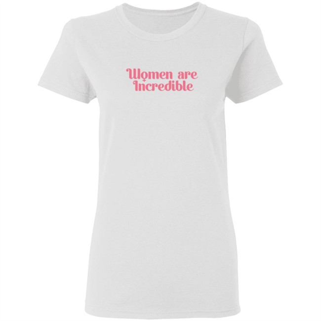 Fanjoy Merch Colleen Ballinger Women Are Incredible White Shirt Fanjoy Merch Colleen Ballinger Women Are Incredible White Shirt