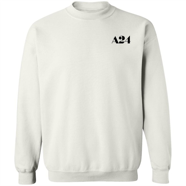 A24 Merch A24 Grey Logo Shirt A24 Merch A24 Grey Logo Shirt