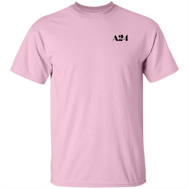 A24 Merch A24 Grey Logo Shirt A24 Merch A24 Grey Logo Shirt