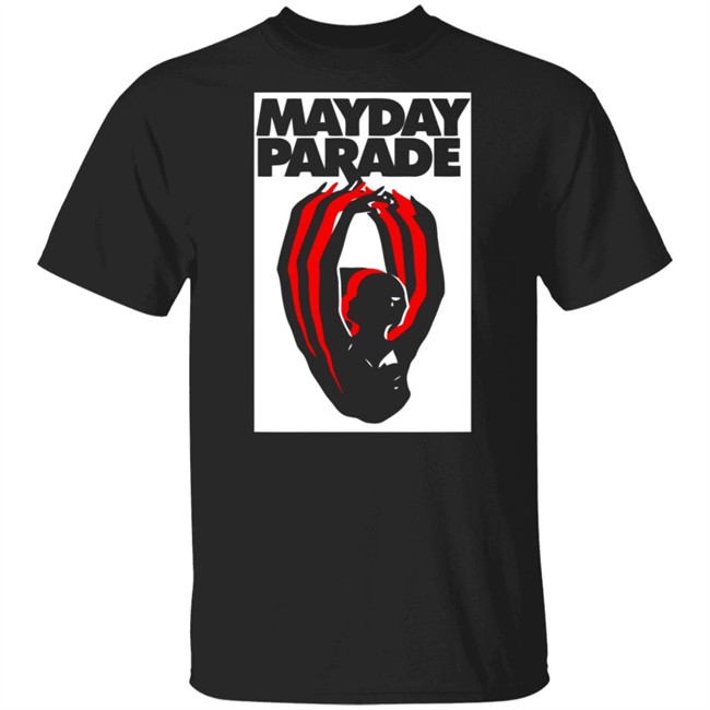 Mayday Parade Merch Ballet Black Tee Shirt