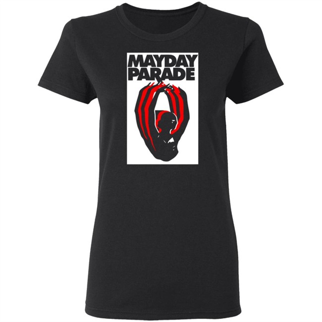 Mayday Parade Merch Ballet Black Tee Shirt Mayday Parade Merch Ballet Black Tee Shirt