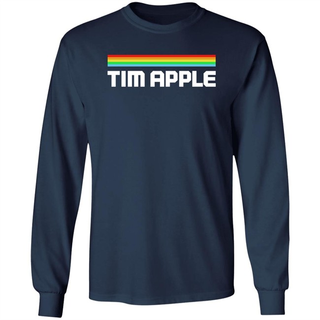 Cotton Bureau Merch Tim Apple Lines Shirt Cotton Bureau Merch Tim Apple Lines Shirt
