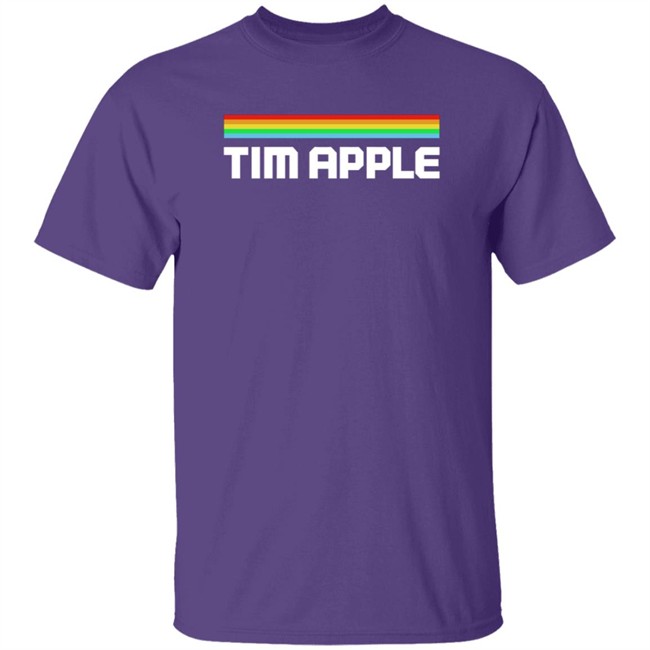 Cotton Bureau Merch Tim Apple Lines Shirt Cotton Bureau Merch Tim Apple Lines Shirt
