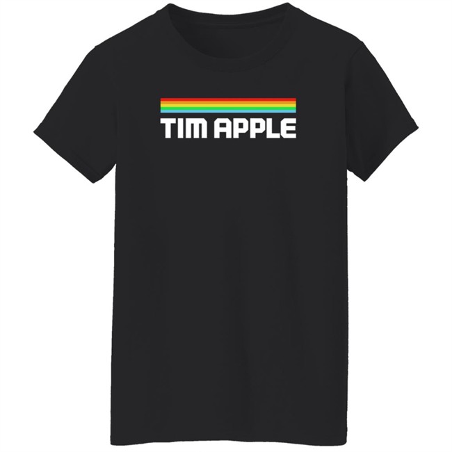 Cotton Bureau Merch Tim Apple Lines Shirt Cotton Bureau Merch Tim Apple Lines Shirt