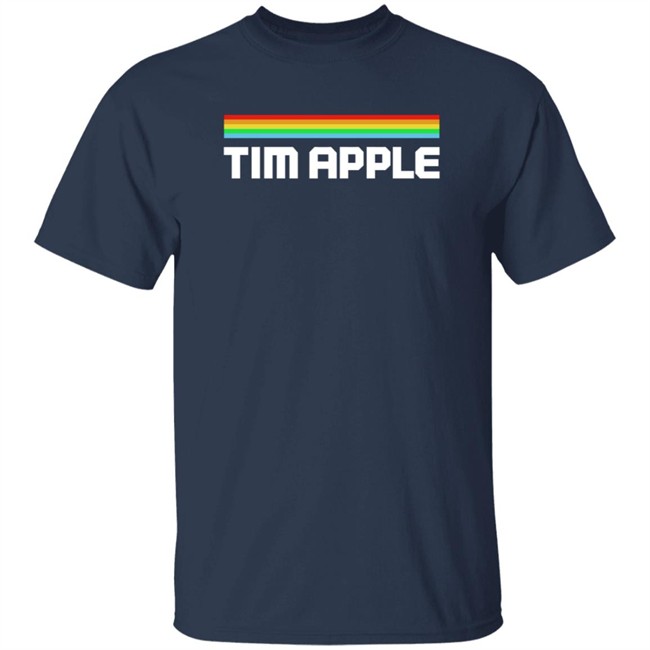 Cotton Bureau Merch Tim Apple Lines Shirt Cotton Bureau Merch Tim Apple Lines Shirt