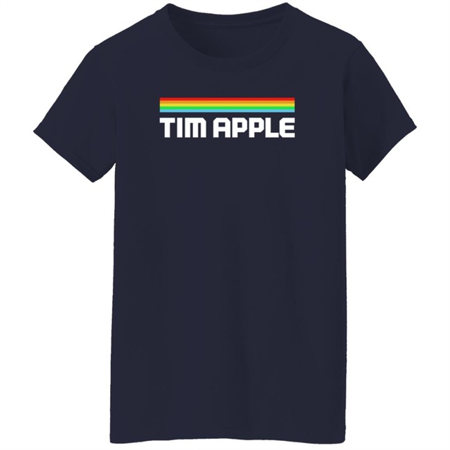 Cotton Bureau Merch Tim Apple Lines Shirt Cotton Bureau Merch Tim Apple Lines Shirt