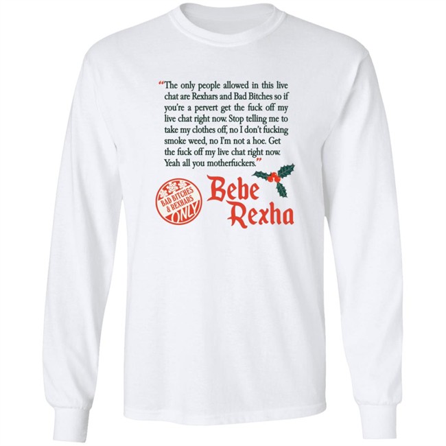 Bebe Rexhars Merch Bad Bitches & Rexhars Only Shirt Bebe Rexhars Merch Bad Bitches & Rexhars Only Shirt