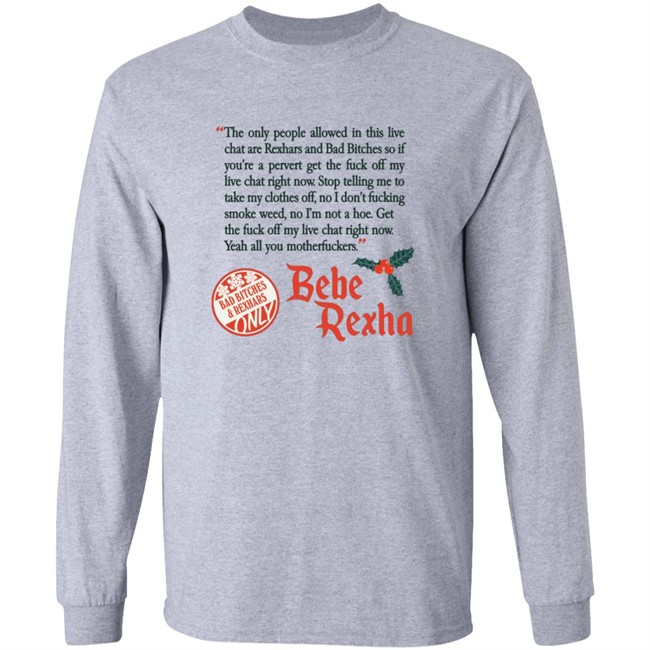 Bebe Rexhars Merch Bad Bitches & Rexhars Only Shirt Bebe Rexhars Merch Bad Bitches & Rexhars Only Shirt